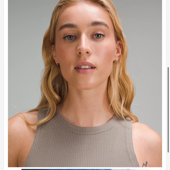 New Lululemon Ribbed Softstreme Slim-Fit Tank Dress Size 6 - Picture 3 of 10